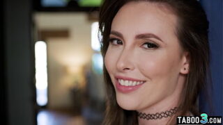 Naughty brunette Casey Calvert calls over her big black cocked neighbor